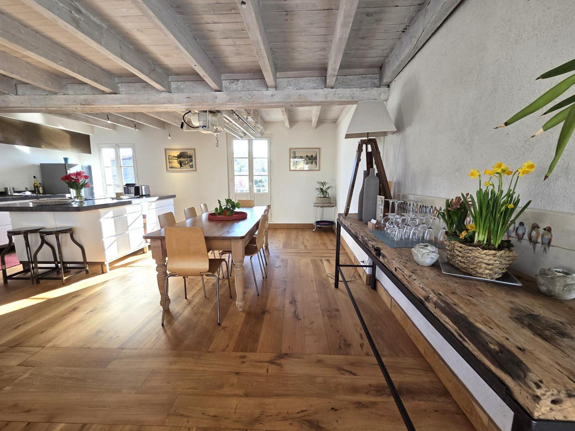 Quai 3 Loft Moderne Et Lumineux Les Pieds Dans L'Eau Apartment ชาร์แนค ภายนอก รูปภาพ